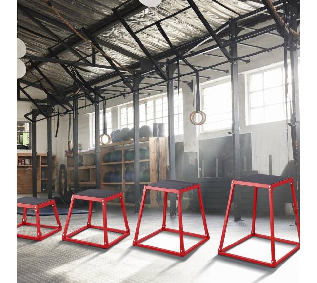 Pliometriniai šuolio kubai, 30 cm, 45 cm, 60 cm, 75 cm7