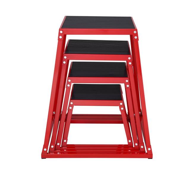 Pliometriniai šuolio kubai, 30 cm, 45 cm, 60 cm, 75 cm8