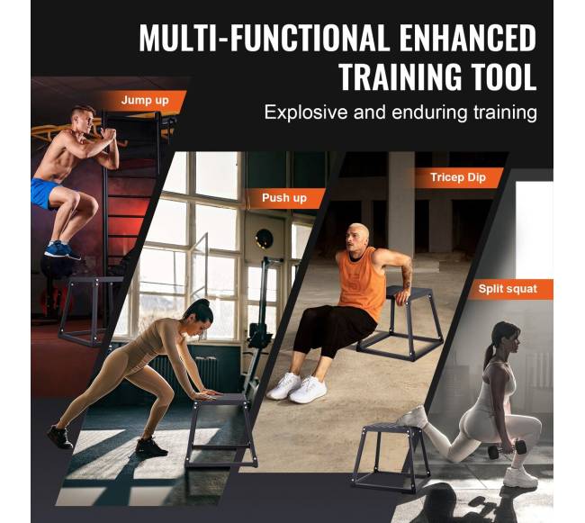 Pliometrinė šuolių dėžė, 46 cm4