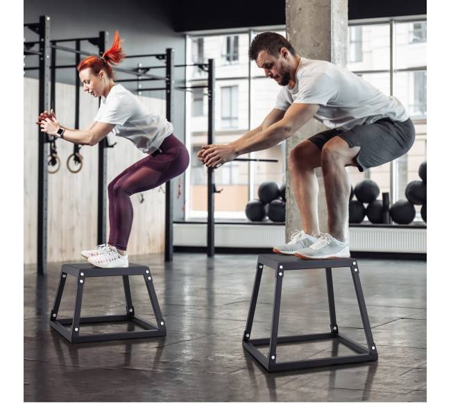 Pliometrinė šuolių dėžė, 46 cm7