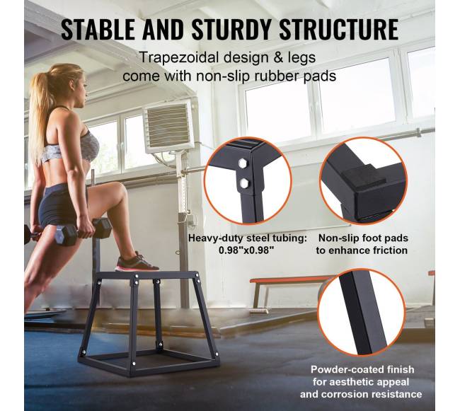 Pliometrinės treniruočių dėžės 304661 cm3