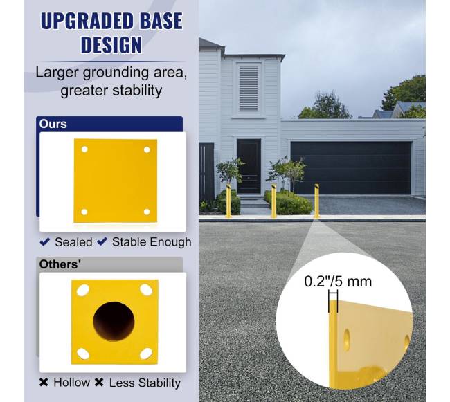 Saugos stulpas 107 cm aukščio, 11.4 cm skersmens5
