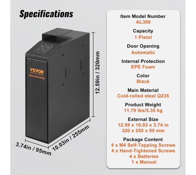 Seifas pistoletui, biometrinis6