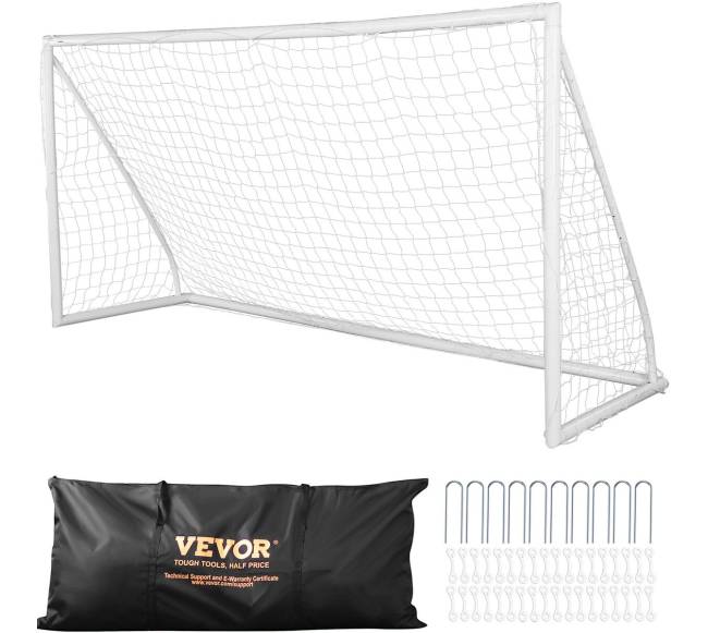 Nešiojami futbolo vartai 3.7x1.8 m0