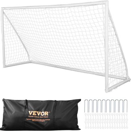 Nešiojami futbolo vartai 3.7x1.8 m0