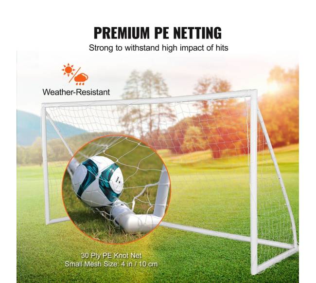 Nešiojami futbolo vartai 3.7x1.8 m2