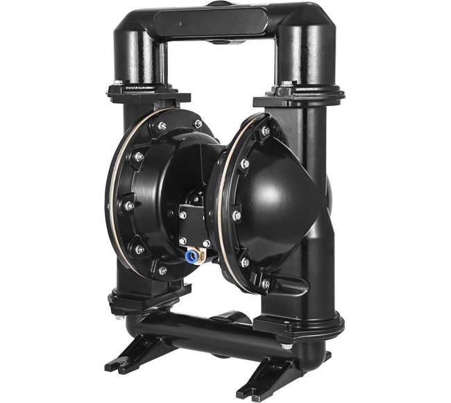 Oro dviguba diafragmos pompa, 2 colių, aliuminio korpusas8