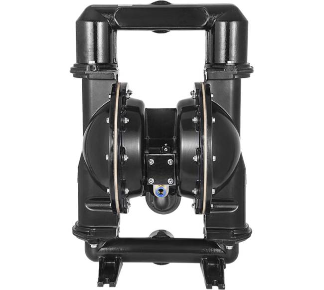 Oro dviguba diafragmos pompa, 2 colių, aliuminio korpusas10