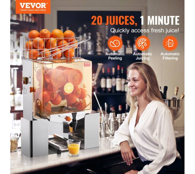 Komercinė apelsinų sulčiaspaudė su čiaupu1