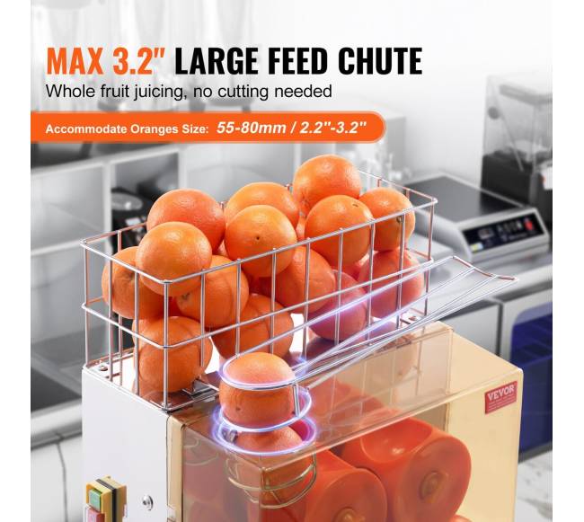 Komercinė apelsinų sulčiaspaudė su čiaupu2