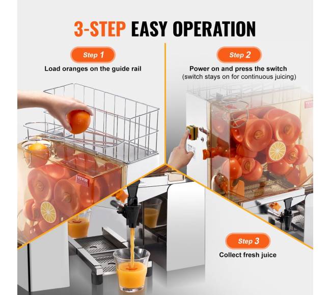 Komercinė apelsinų sulčiaspaudė su čiaupu5
