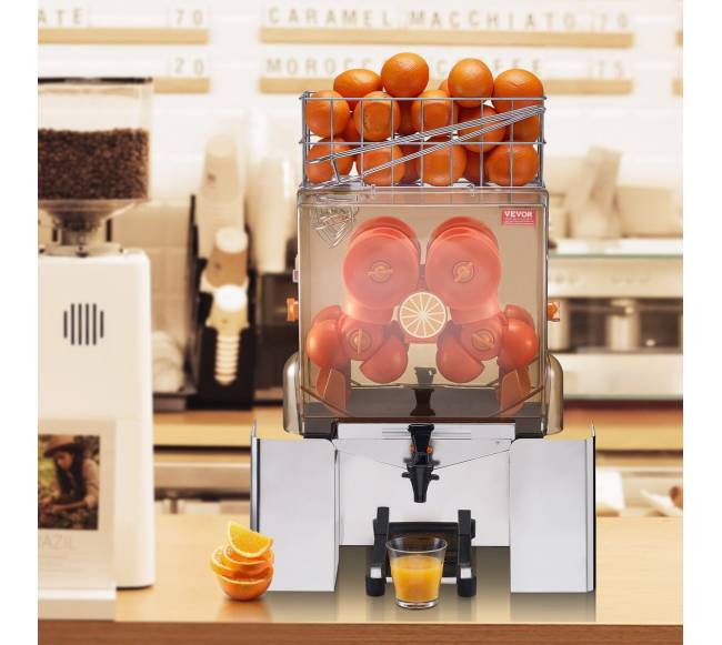 Komercinė apelsinų sulčiaspaudė su čiaupu7