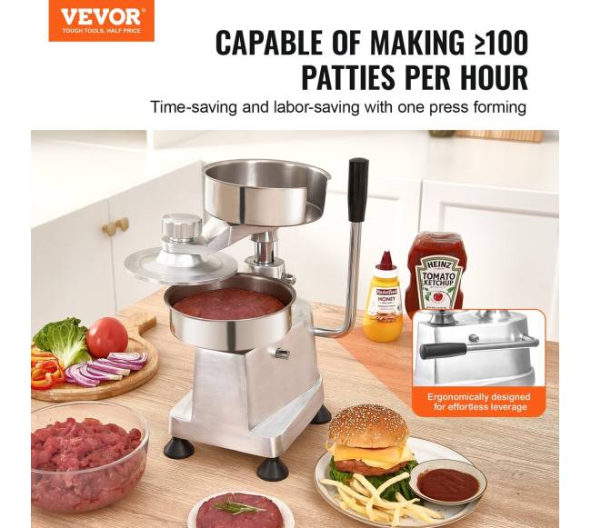 Komercinis mėsainių formavimo įrenginys1