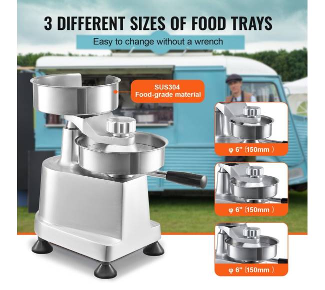 Komercinis mėsainių formavimo įrenginys2