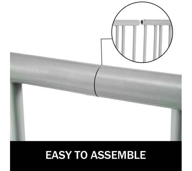 Dviejų pusių dviračių stovas, talpa 10 vietų5