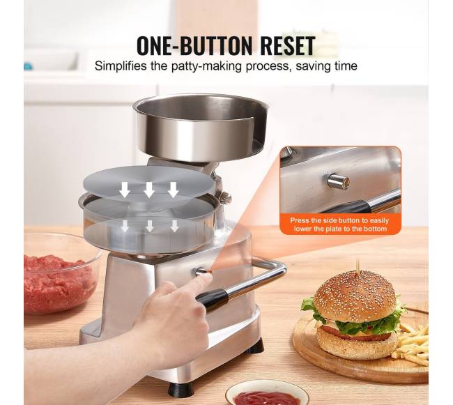 Komercinė mėsainių formuotoja, 150mm4