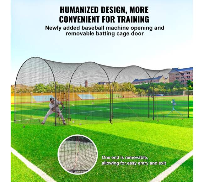 Beisbolo ir softbolo treniruočių narvas 12 m3