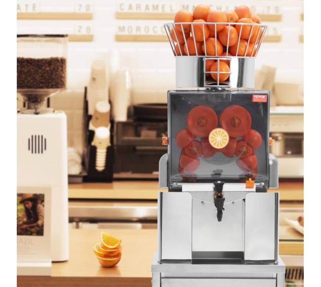 komercinis apelsinų sulčiaspaudė 120W automatinis7