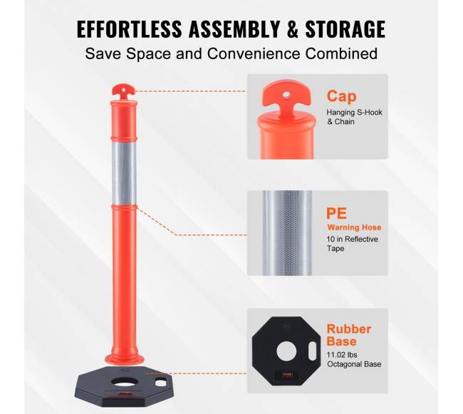 Eismo kūgio atskyrėjai, 2 vnt., 430 mm pagrindas4