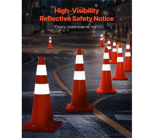 Saugaus eismo kūgeliai, 73 cm, 12 vnt.1