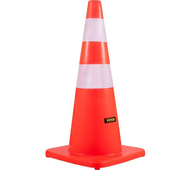 Saugaus eismo kūgeliai, 73 cm, 12 vnt.9