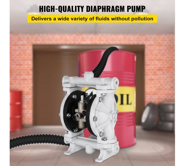 Oro siurblys su dviguba diafragma skysčiams1