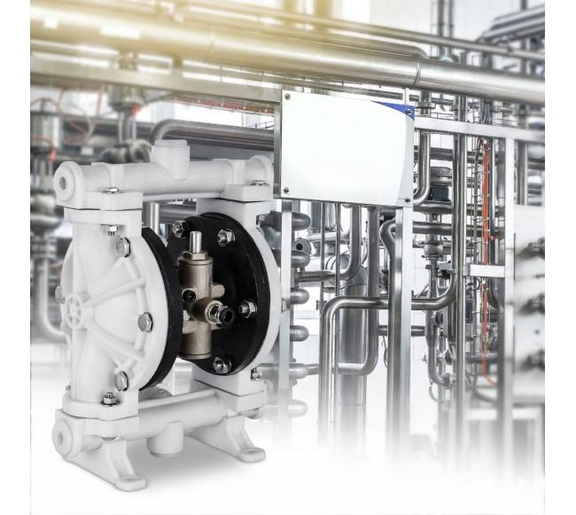 Oro siurblys su dviguba diafragma skysčiams7