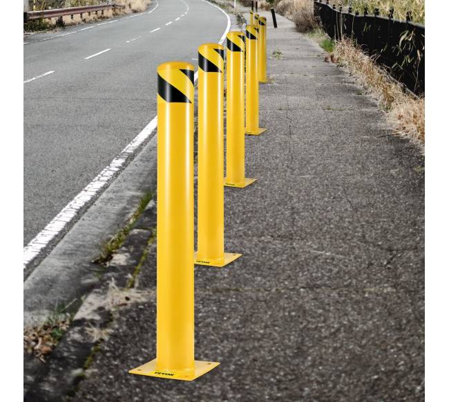 Saugos stulpas 120 cm x 14 cm geltonas7