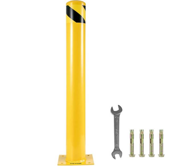 Saugos stulpas 120 cm x 14 cm geltonas8