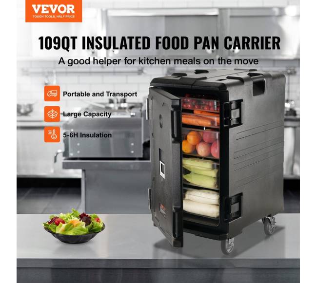 Izoliuota maisto dėžė su ratais1