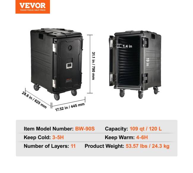 Izoliuota maisto dėžė su ratais6