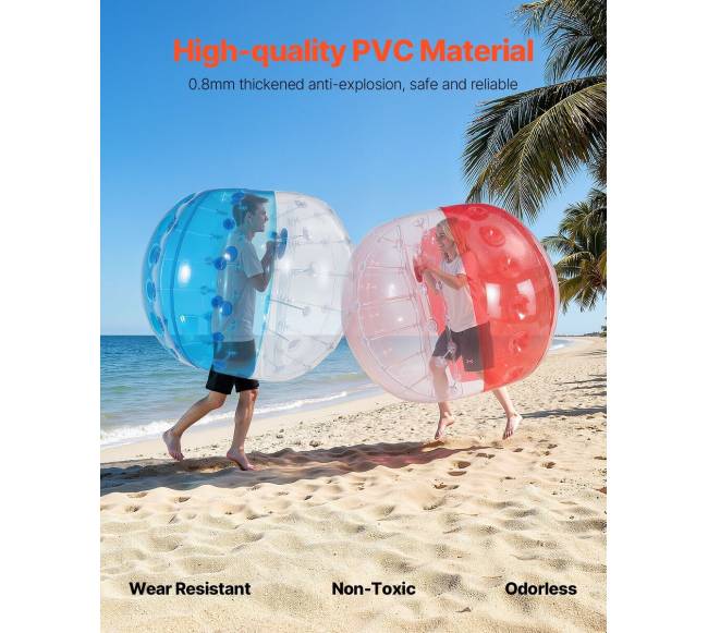 Pripučiami kamuoliai sumo žaidimams, 2 vnt., 1.5 m1