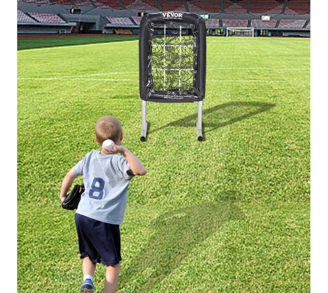 9 skylių beisbolo tinklas su reguliuojamu aukščiu7
