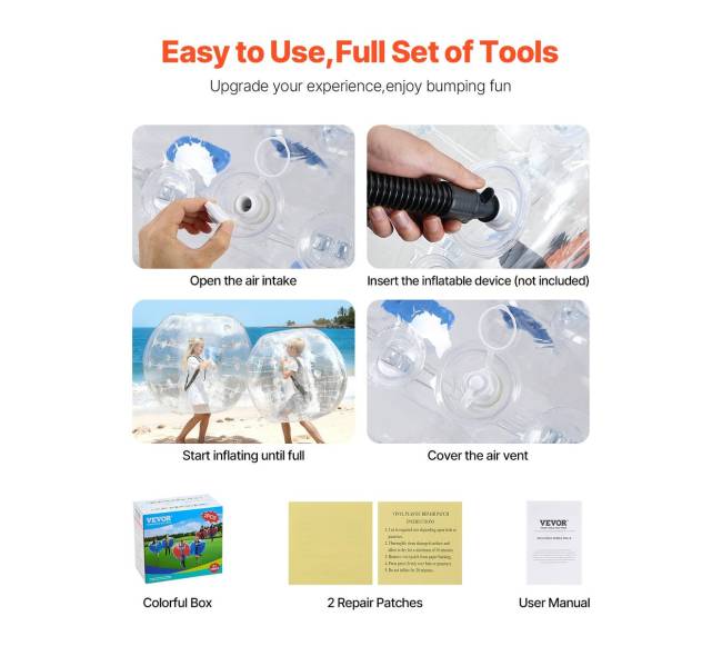 Pripučiamų kamuolių komplektas 2 vnt. paaugliams4