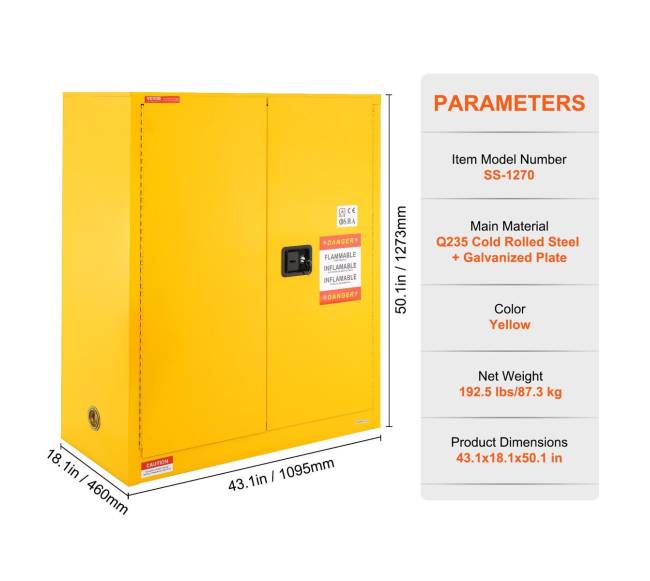 Degios skysčių saugojimo spinta 30 galonų2