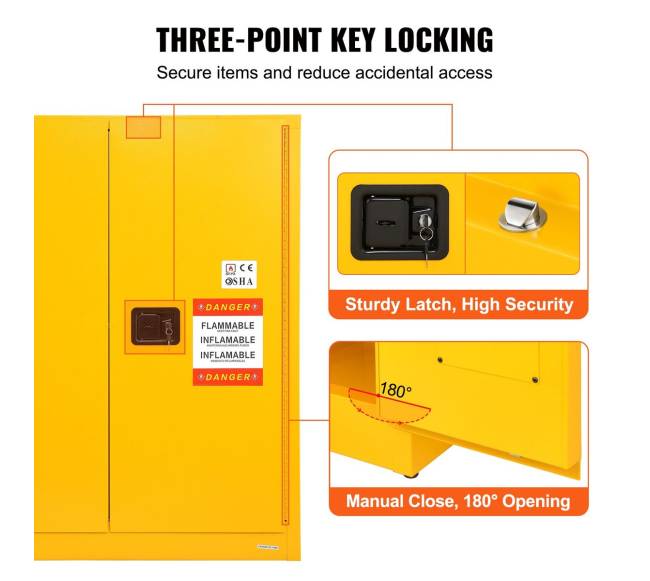 Degios skysčių saugojimo spinta 30 galonų5