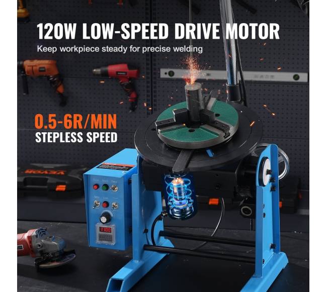 50 kg rotacinė suvirinimo padėklų pasukimo stalas3