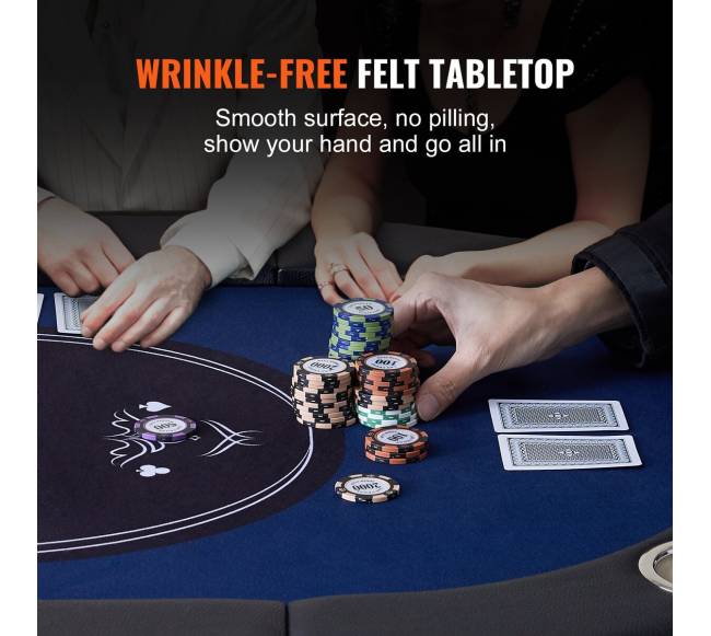 Lankstomas 8 vietų pokerio stalas4