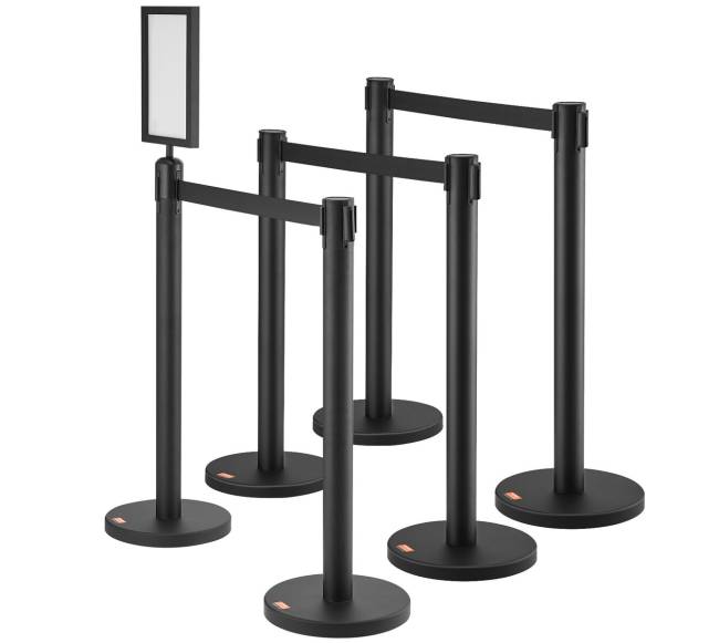 Minios kontrolės barjerų rinkinys, su diržais0