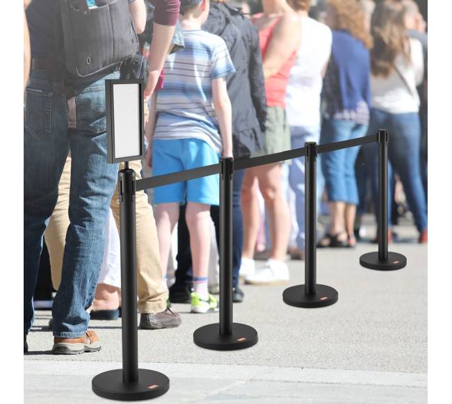 Minios kontrolės barjerų rinkinys, su diržais7