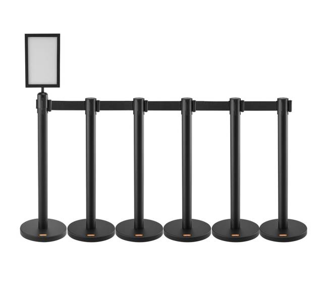 Minios kontrolės barjerų rinkinys, su diržais10