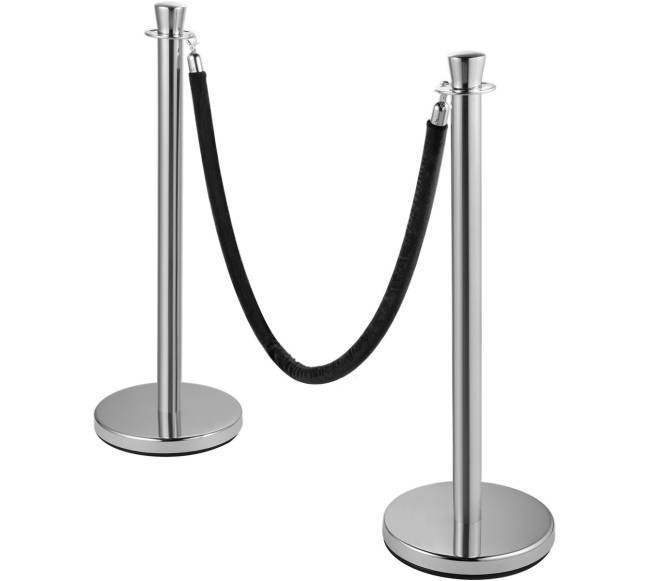 Žmonių srauto stulpeliai su tvirtu pagrindu10