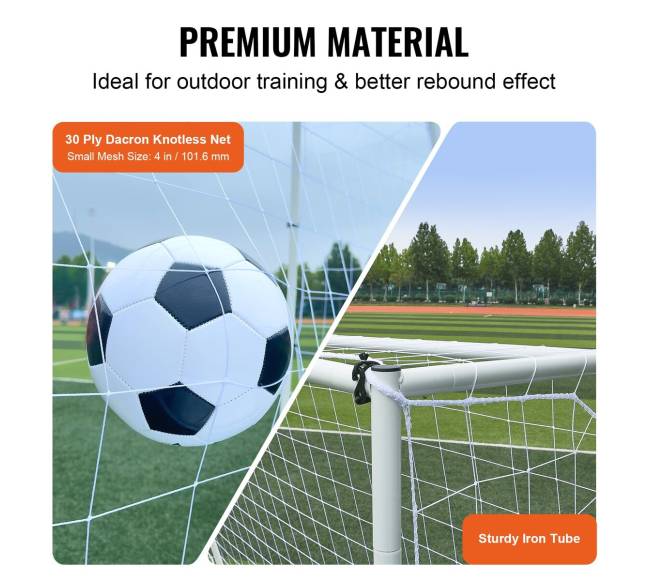 Futbolo atšokimo siena 244 x 183 cm3