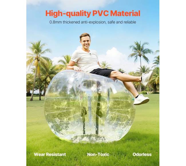 Pripučiamas buferio kamuolys 1 vnt., 1.5m1