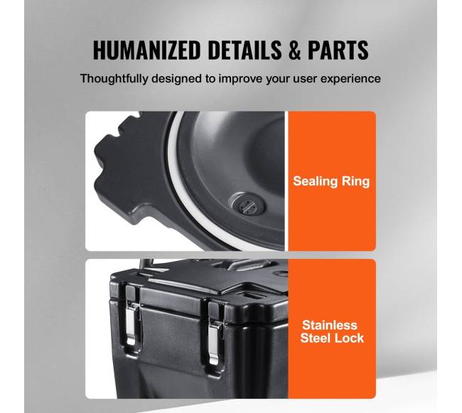 Izoliuotas maisto laikiklis 30L, kavinėms5