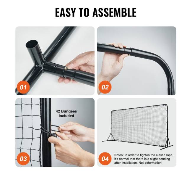 Futbolo atšokimo tinklas 12x6 FT3