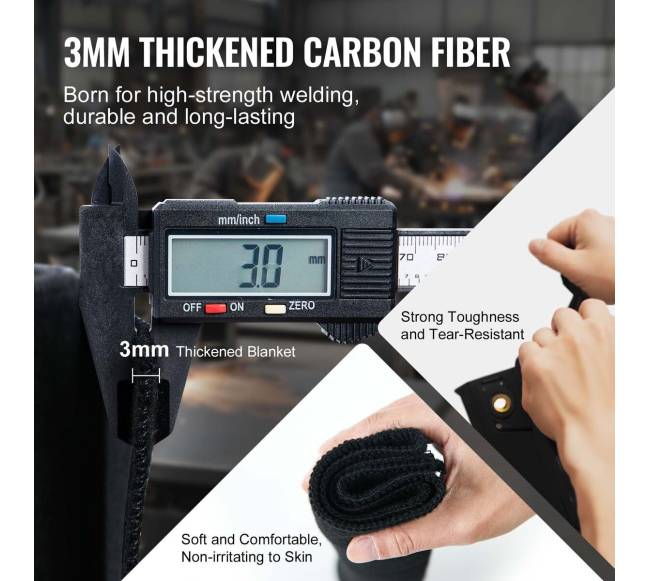 Suvirinimo antklodė 30x30 cm iki 982C2