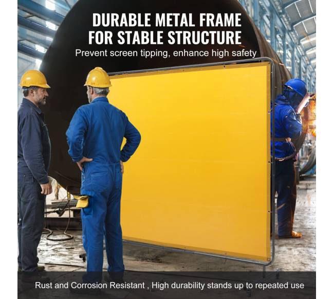 Suvirinimo uždanga su rėmu ir ratukais4