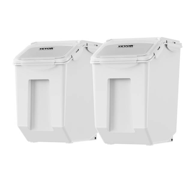 Laikymo konteineriai su dozatoriais 2 x 15L0