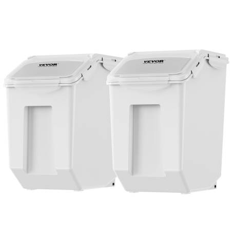 Laikymo konteineriai su dozatoriais 2 x 15L0